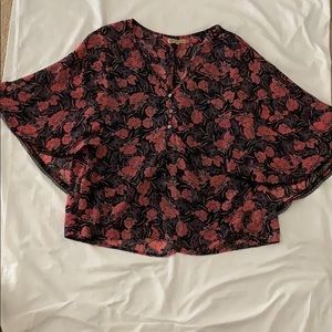 Ladies angel wings comfy top